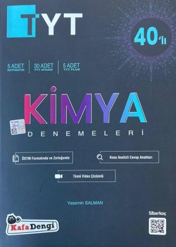 TYT Kimya Branş Denemesi 40 lı Kafadengi Yayınları 9786257079464