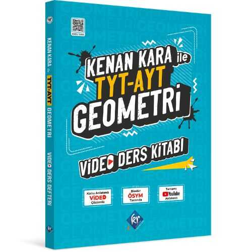 2023 Kenan KARA ile TYT - AYT Geometri Video Ders Kitabı 9786257628815
