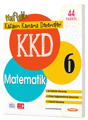6. Sınıf Matematik KKD Haftalık Kazanım Kavrama Denemeleri Cumali Kaya