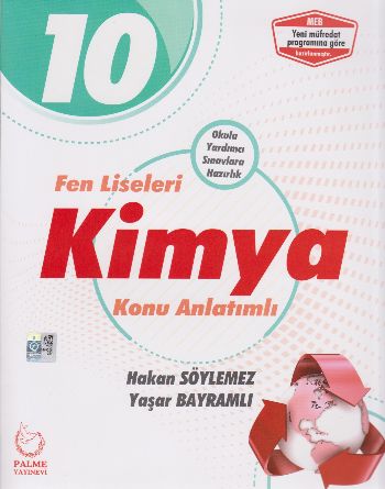 Palme 10. Sınıf Fen Liseleri Kimya Konu Anlatımlı