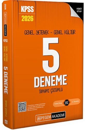 KPSS GENEL YETENEK GENEL KÜLTÜR 5 DENEME HİBRİT