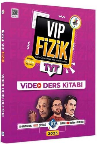 VIP Fizik TYT Video Ders Kitabı KR Akademi Yayınları 9786257628839