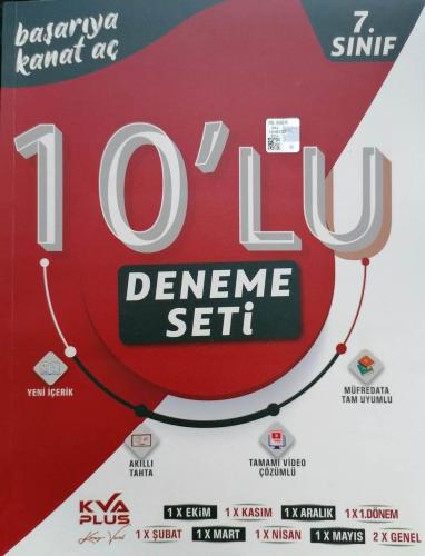 KVA Plus 7.Sınıf 10'lu Deneme Seti