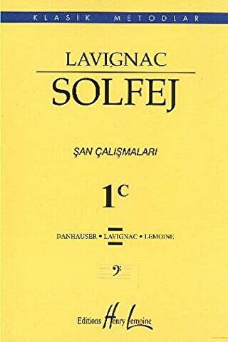 Lavignac Solfej 1C - Küçük Boy