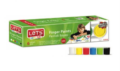 Lets PARMAK BOYASI 25 MG 6 RENK