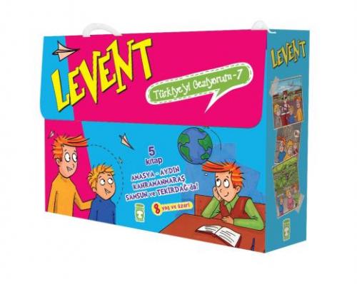 Levent Türkiye'yi Geziyorum 7 Set (5 Kitap) Timaş Çocuk 9786050846348