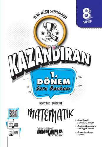 LGS Kazandıran 8.Sınıf 1.Dönem Matematik Soru Bankası 9786258149845
