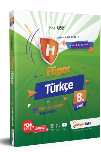 8. Sınıf Hiper Türkçe Konu Anlatımlı & Soru Bankası