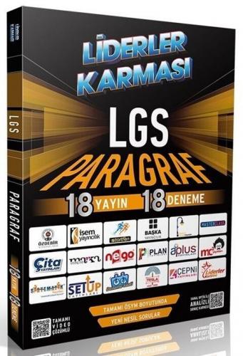 Liderler Karması 8. Sınıf LGS Paragraf 18 Yayın 18 Deneme Video Çözüml