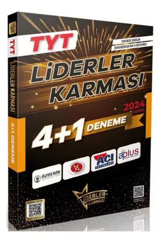 TYT 4+1 DENEME SETİ 2024 MODEL LİDERLER KARMASI 9786057276568