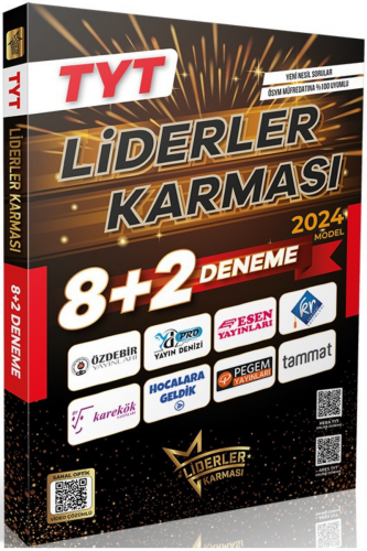 TYT 8+2 DENEME SETİ 2024 MODEL LİDERLER KARMASI 9786057276551