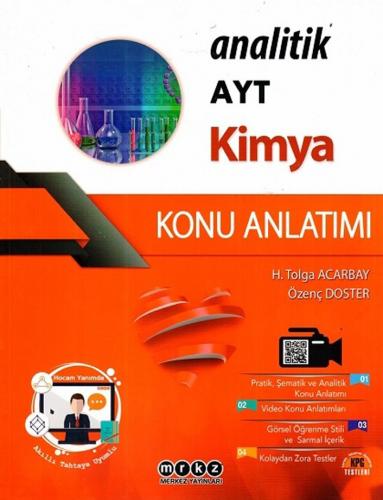 AYT Kimya Analitik Konu Anlatımı Merkez Yayınları 9786057952295