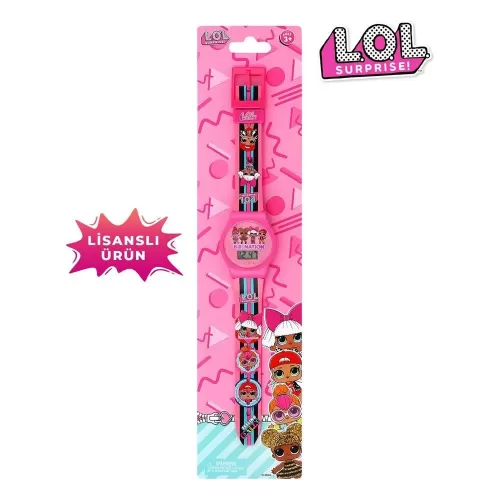 MiniFlak Lisanslı L.O.L SURPRISE! LOL7153 Çocuk Kol Saati 731093606342