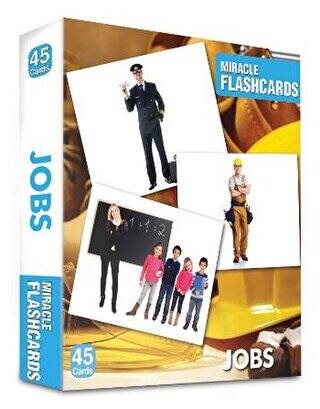 Miracle Flashcards - Jobs Box 45 Cards