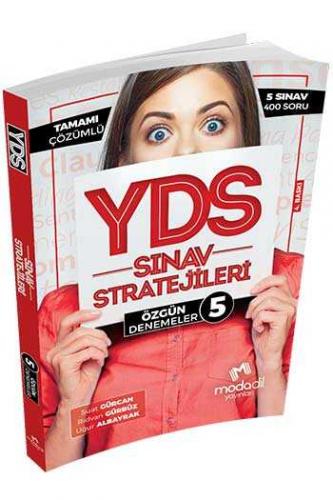 YDS Sınav Stratejileri 5 Özgün Denemeler Modadil Yayınları