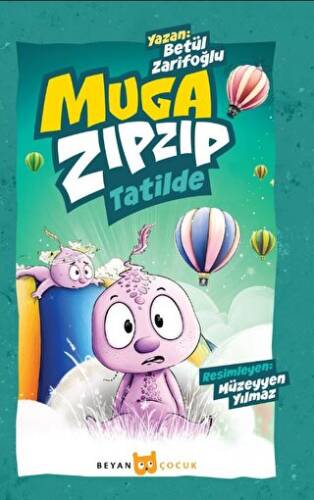 Muga Zıpzıp Tatilde Renkli - Resimli