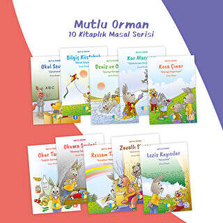 Mutlu Orman Masal Serisi 10 Kitap - 1. Sınıf
