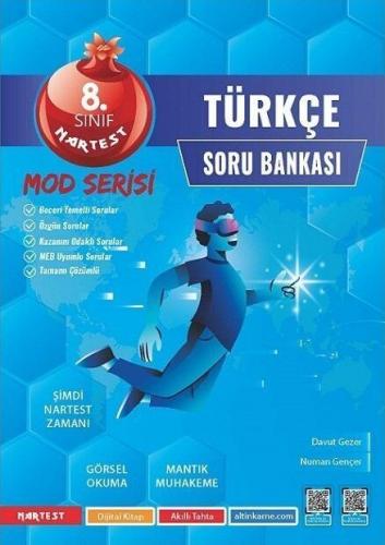8. Sınıf Türkçe Mod Serisi Soru Bankası Nartest Yayınları 978625786539