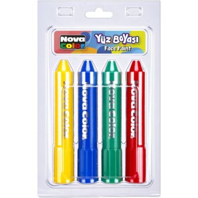 Nova Color Yüz Boyası 4lü
