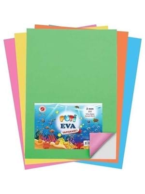 A4 Klasik Eva 10 lu Karışık Renk Puti 8681322301116