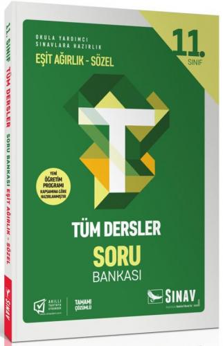 Sınav Yayınları 11. Sınıf Tüm Dersler Eşit Ağırlık Sözel Soru Bankası