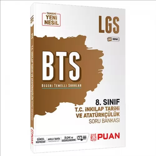 8. Sınıf LGS T.C. İnkılap Tarihi ve Atatürkçülük BTS Beceri Temelli So