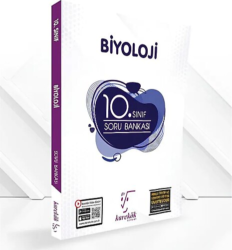 10. Sınıf Biyoloji (İpuçlarıyla) Soru Bankası Karekök Yayınları