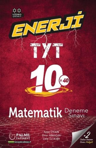Palme Yayınları TYT Matematik Enerji 10 Deneme Sınavı