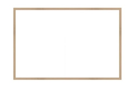 Panda Yazı Tahtası Naturel Ahşap Çerçeve 60x90 8699436972276