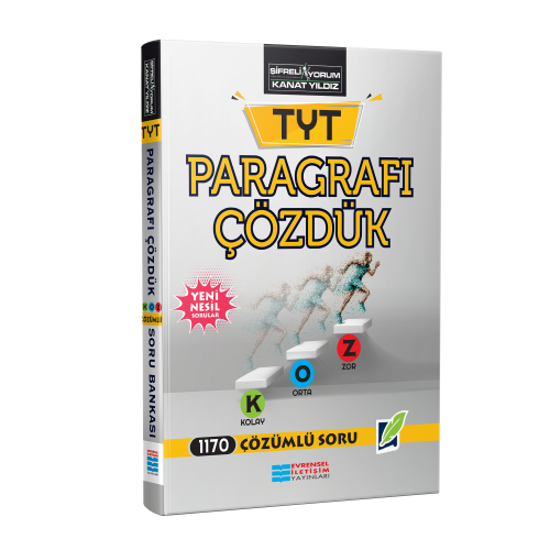 YKS Paragrafı Çözdük Kolaydan Zora Çözümlü Soru Bankası