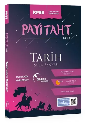 KPSS Tarih PAYİTAHT 1453 Soru Bankası Video Çözümlü