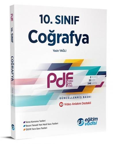 10. Sınıf Coğrafya Planlı Ders Föyü PDF Video Anlatım Destekli