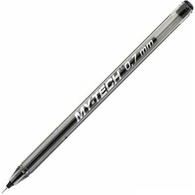 Pensan My-Tech Tükenmez Kalem İğne Uç Siyah 0.7