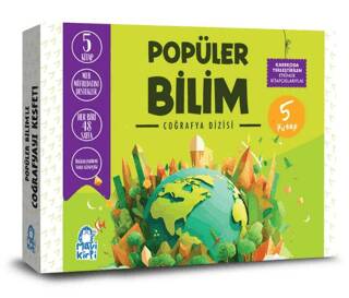 Popüler Bilim Coğrafya Set 5 Kitap