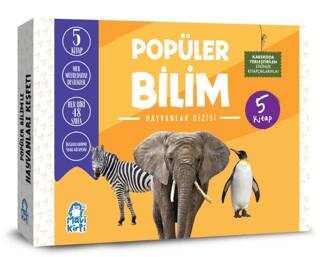 Popüler Bilim Hayvanlar Set 5 Kitap