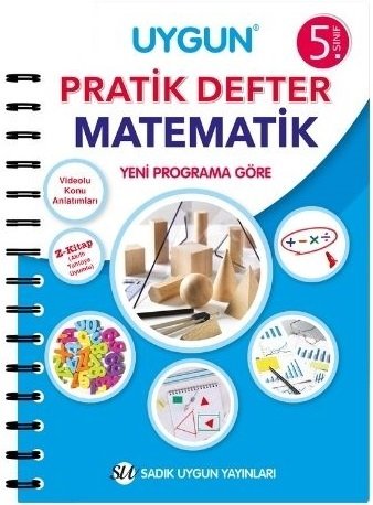 Sadık Uygun 5. Sınıf Matematik Pratik Defter Sadık Uygun Yayınları