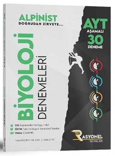 AYT Biyoloji Alpinist Aşamalı 30 Deneme Rasyonel Yayınları 97862578222