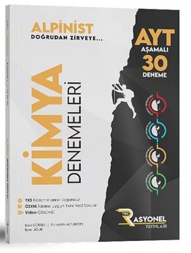 AYT Kimya Alpinist Aşamalı 30 Deneme Rasyonel Yayınları 9786257822190