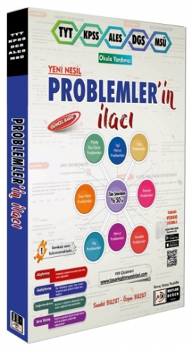 Mutlak Değer Yayınları 2020 KPSS ALES DGS TYT MSÜ Problemlerin İlacı