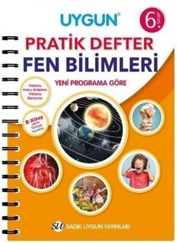 6.Sınıf Fen Bilimleri Pratik Defter Sadık Uygun Yayınları 978605939017