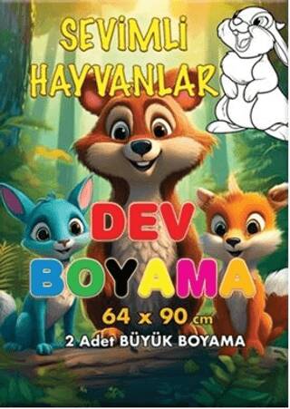 Sevimli Hayvanlar Dev Boyama