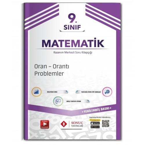 2023 9.Sınıf Oran Orantı Problemler Sonuç Yayınları 9786258203202