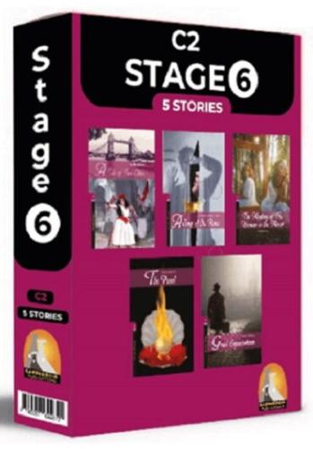 STAGE 6 İNGİLİZCE HİKAYE C2 5 Lİ KUTULU SET