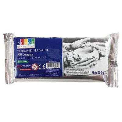 SÜDOR SERAMİK KİL 250G BEYAZ
