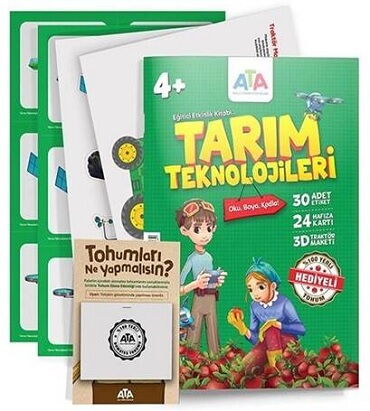 TARIM TEKNOLOJİLERİ ETKİNLİK KİTABI 4+ YAŞ