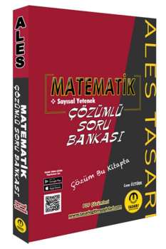 ALES Matematik Sayısal Yetenek Soru Bankası Çözümlü Cem Öztürk Tasarı Yayınları 9786057188717