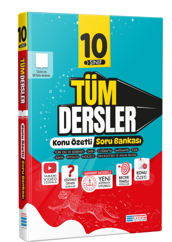 10. Sınıf Tüm Dersler Konu Özetli Maarif Model Soru Bankası