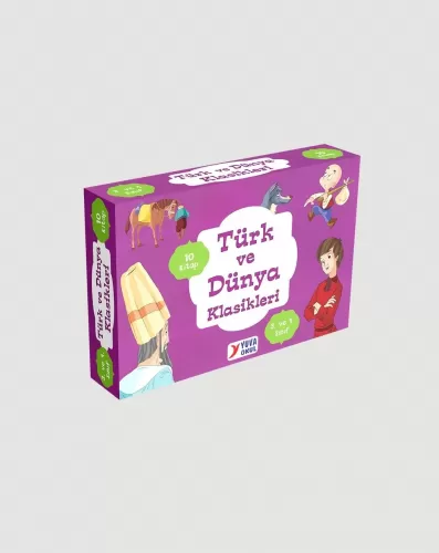 Türk ve Dünya Klasikleri 3 ve 4.Sınıflar için (10 Kitap) Yuva Yayınlar