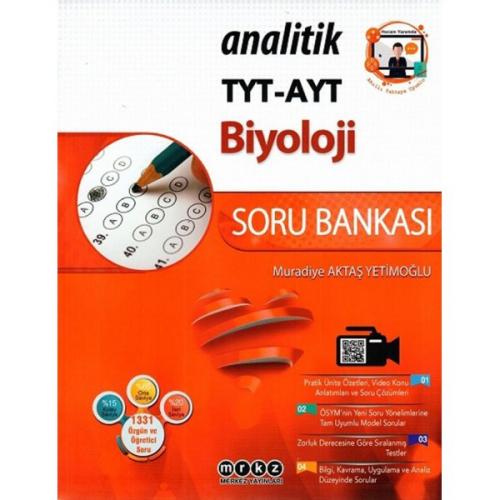TYT AYT Biyoloji Analitik Soru Bankası Muradiye Aktaş Yetimoğlu Merkez