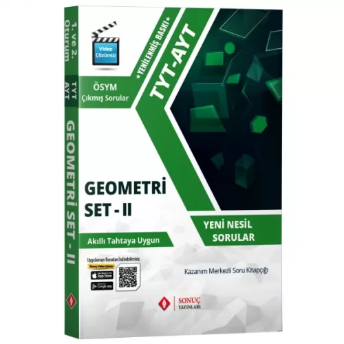 TYT AYT Geometri Modül Set II Sonuç Yayınları 9786257209151